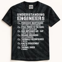 Explained Understanding Engineers Mechanical Engineering Kids Tie-Dye T-Shirt