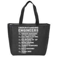 Explained Understanding Engineers Mechanical Engineering Zip Tote Bag
