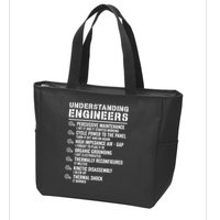 Explained Understanding Engineers Mechanical Engineering Zip Tote Bag