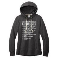 Explained Understanding Engineers Mechanical Engineering Women's Fleece Hoodie