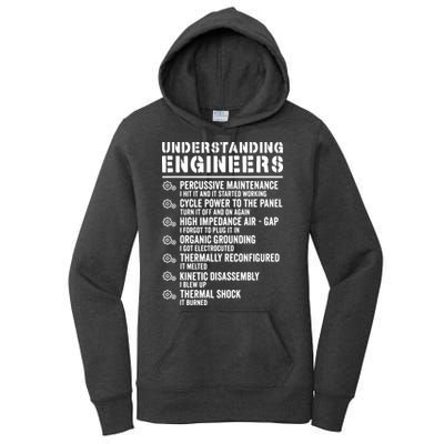 Explained Understanding Engineers Mechanical Engineering Women's Pullover Hoodie