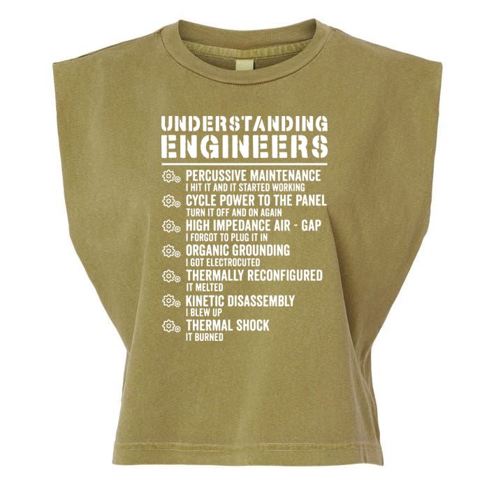 Explained Understanding Engineers Mechanical Engineering Garment-Dyed Women's Muscle Tee