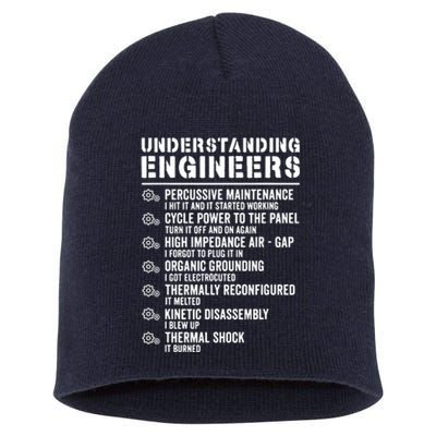 Explained Understanding Engineers Mechanical Engineering Short Acrylic Beanie