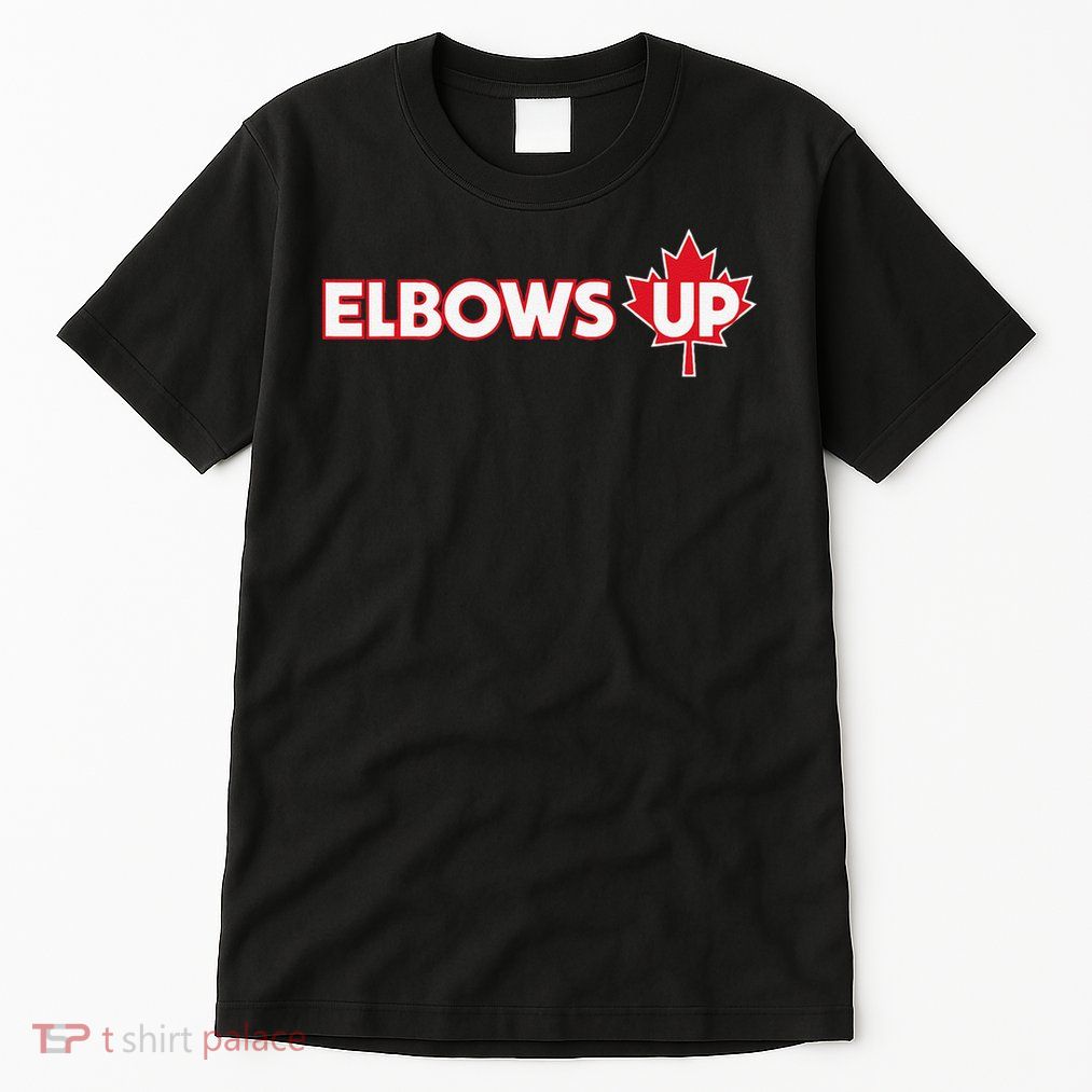 Elbows up elbows up proud canadian flag Gift Tall T-Shirt