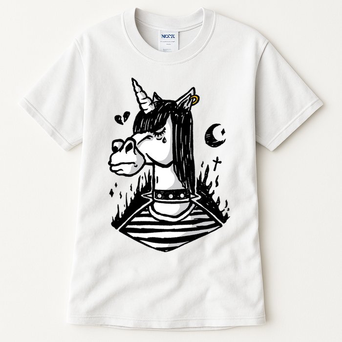 Emo Unicorn Tall T-Shirt