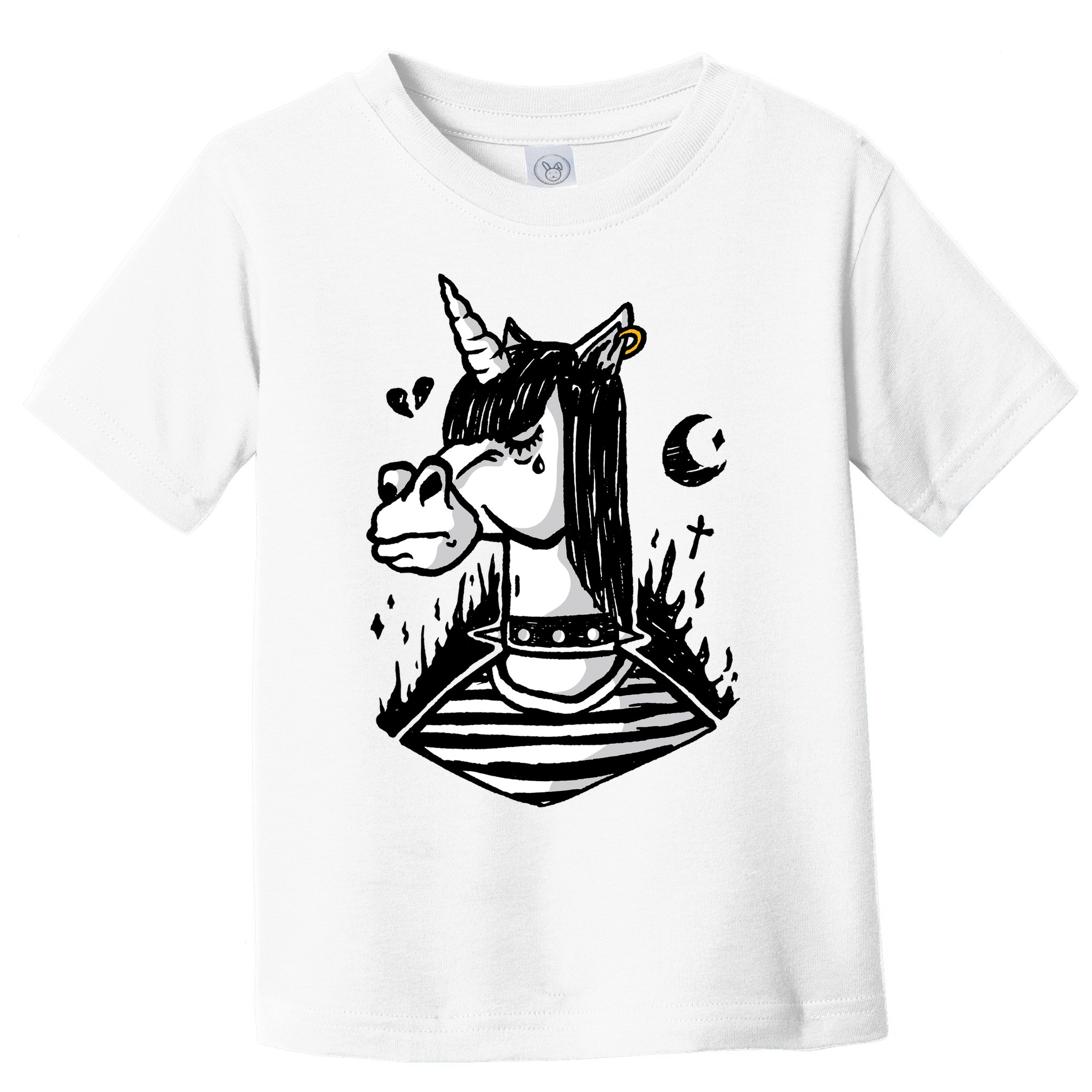 Emo Unicorn Toddler T-Shirt