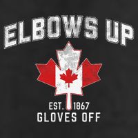 Elbows Up EST 1867 Canadian Maple Leaf Canada Gift 11oz C Handle Ceramic Mug