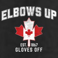 Elbows Up EST 1867 Canadian Maple Leaf Canada Cool Comfort Performance Bucket Hat