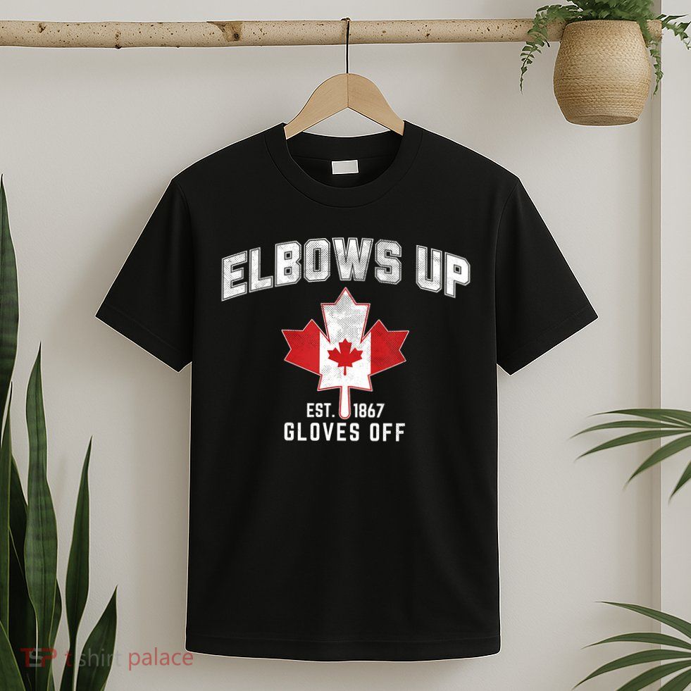 Elbows Up EST 1867 Canadian Maple Leaf Canada T-Shirt