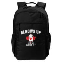 Elbows Up EST 1867 Canadian Maple Leaf Canada Backpack