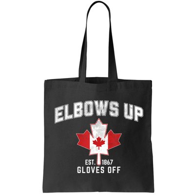 Elbows Up EST 1867 Canadian Maple Leaf Canada Bag