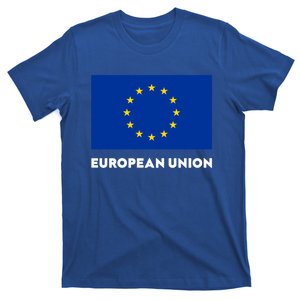 European Union Flag Blue Yellow Gift T-Shirt