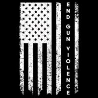 Enough USA Flag End Gun Violence Cooling Performance Crew T-Shirt