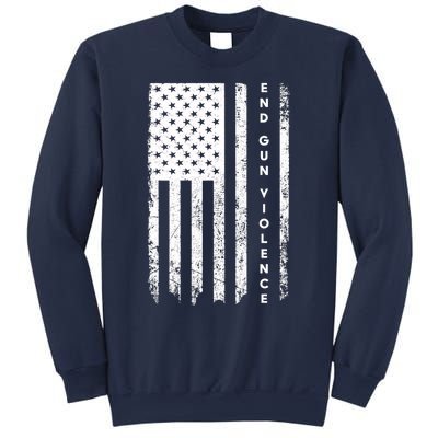 Enough USA Flag End Gun Violence Sweatshirt