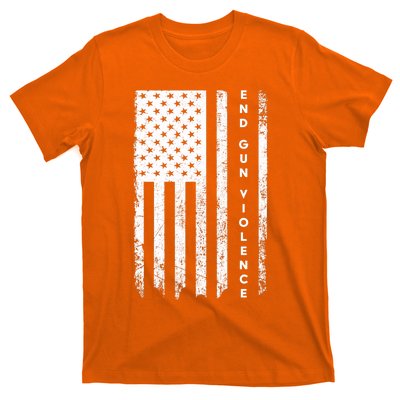 Enough USA Flag End Gun Violence T-Shirt