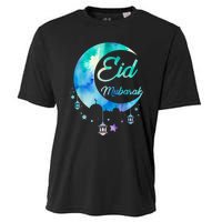 Eid Ul Fitr Mubarak Cooling Performance Crew T-Shirt