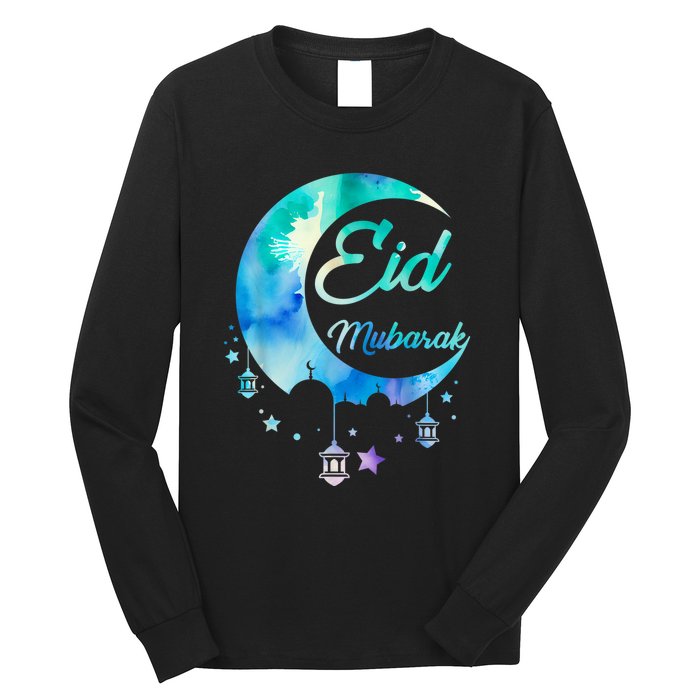 Eid Ul Fitr Mubarak Long Sleeve Shirt