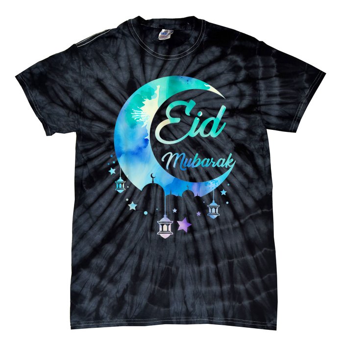 Eid Ul Fitr Mubarak Tie-Dye T-Shirt