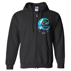 Eid Ul Fitr Mubarak Full Zip Hoodie