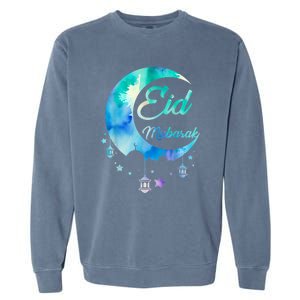 Eid Ul Fitr Mubarak Garment-Dyed Sweatshirt