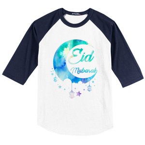 Eid Ul Fitr Mubarak Baseball Sleeve Shirt