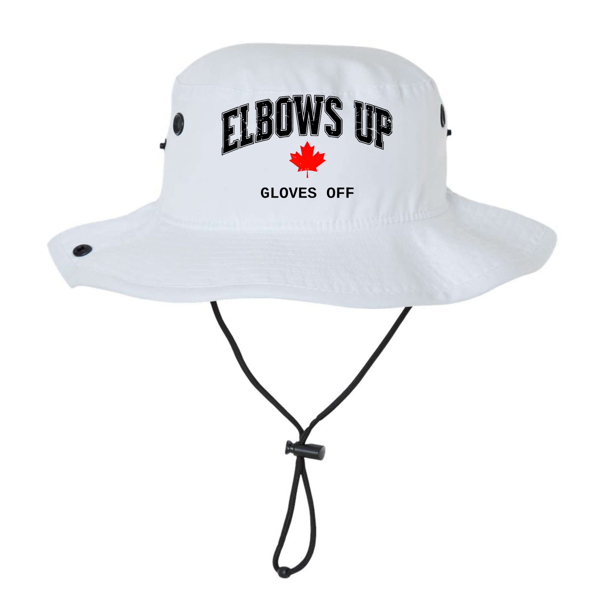 Elbows Up Gloves Off Vintage Bucket Hat