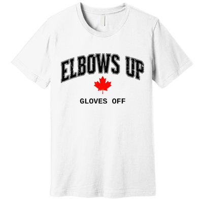 Elbows Up Gloves Off Vintage Premium T-Shirt