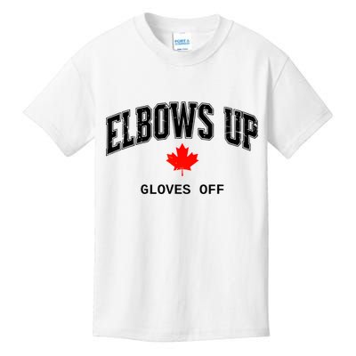 Elbows Up Gloves Off Vintage Kids T-Shirt