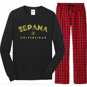 Espana University Graduation Spain College Academy Long Sleeve Pajama Set