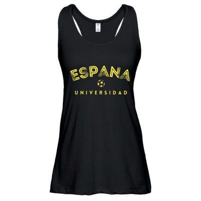 Espana University Graduation Spain College Academy Ladies Essential Flowy Tank
