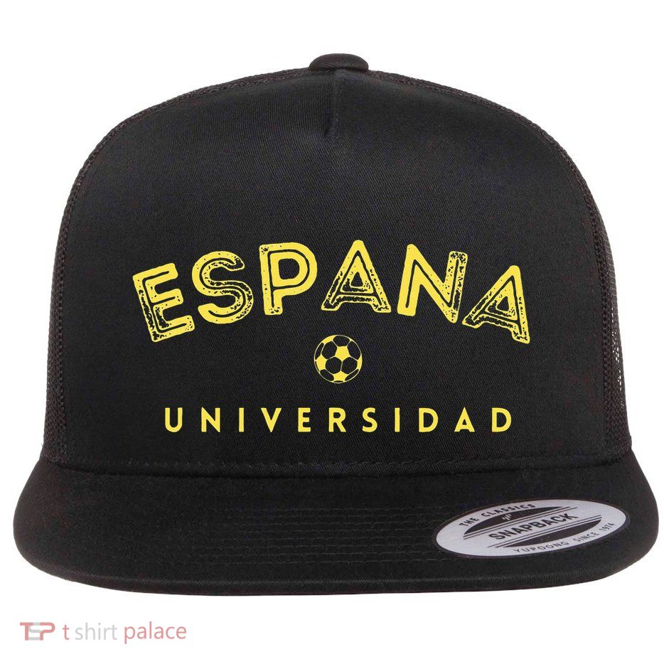 Espana University Graduation Spain College Academy Flatbill Hat