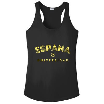Espana University Graduation Spain College Academy Ladies PosiCharge Competitor Racerback Tank