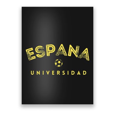 Espana University Graduation Spain College Academy Poster
