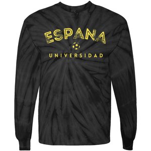 Espana University Graduation Spain College Academy Tie-Dye Long Sleeve Shirt