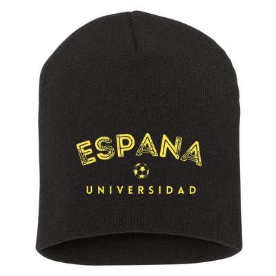 Espana University Graduation Spain College Academy Short Acrylic Beanie