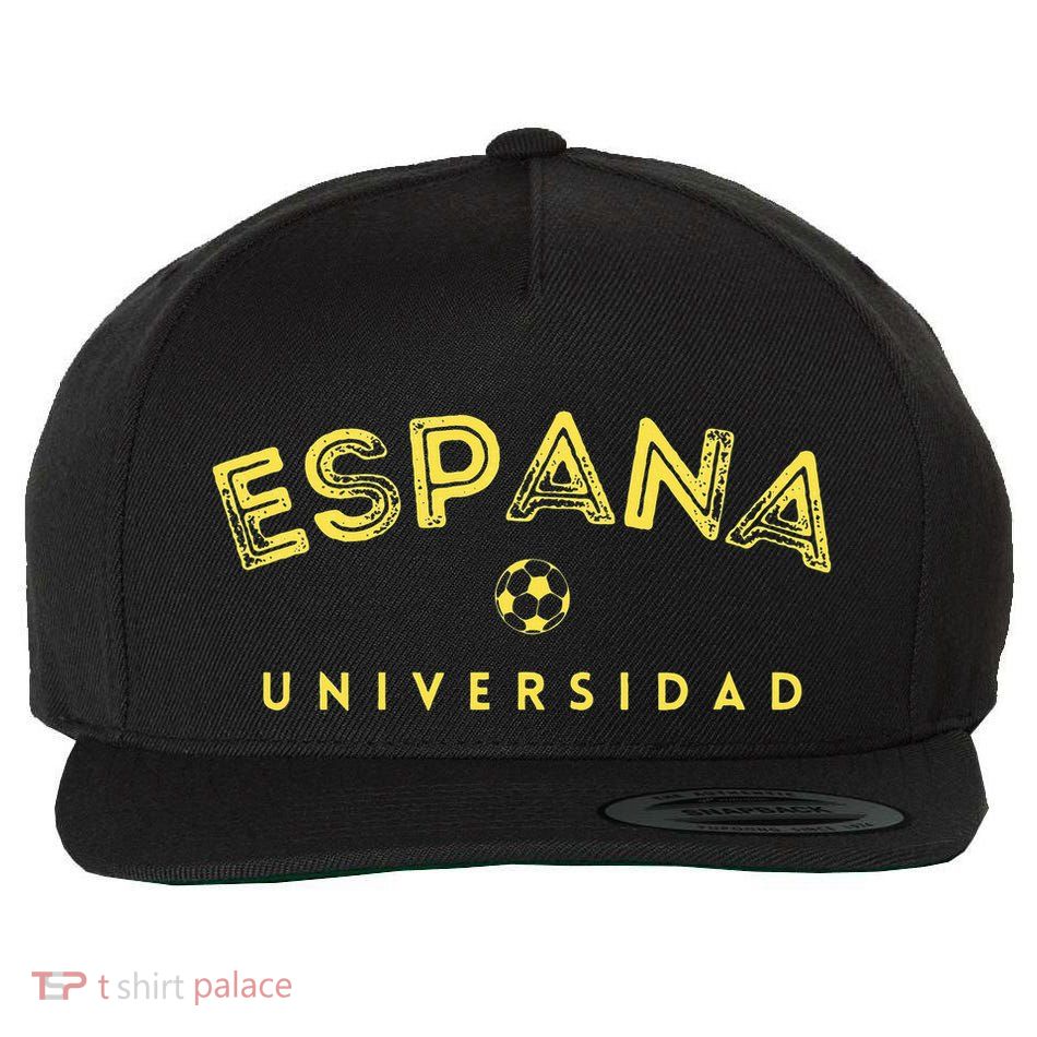 Espana University Graduation Spain College Academy Wool Snapback Cap