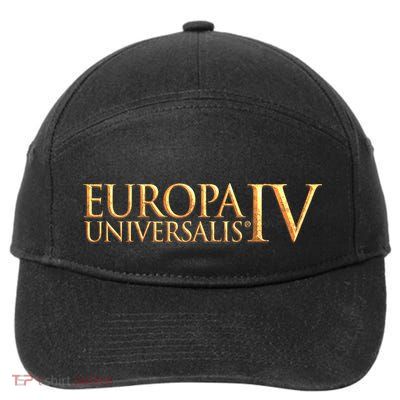 Europa Universalis Iv Logo Strategy Game 7-Panel Snapback Hat