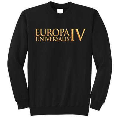 Europa Universalis Iv Logo Strategy Game Tall Sweatshirt