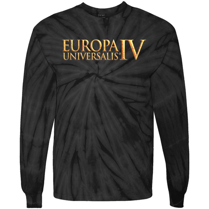 Europa Universalis Iv Logo Strategy Game Tie-Dye Long Sleeve Shirt