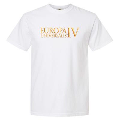 Europa Universalis Iv Logo Strategy Game Garment-Dyed Heavyweight T-Shirt