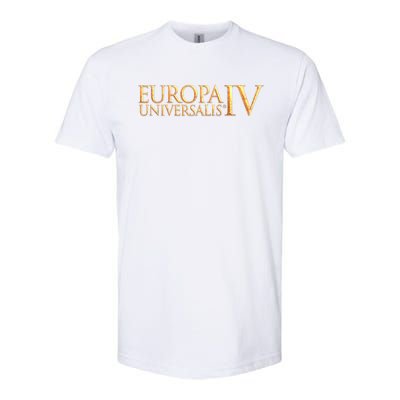 Europa Universalis Iv Logo Strategy Game Softstyle CVC T-Shirt