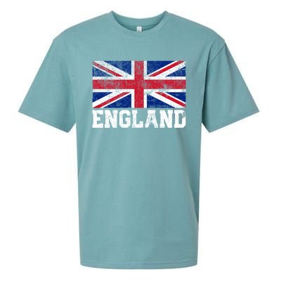 England Union Jack Flag Pride Roots Country Family Nation Gift Sueded Cloud Jersey T-Shirt