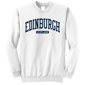 Edinburgh United Kingdom Uk College Style Sweatshirt