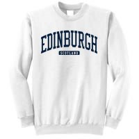 Edinburgh United Kingdom Uk College Style Sweatshirt