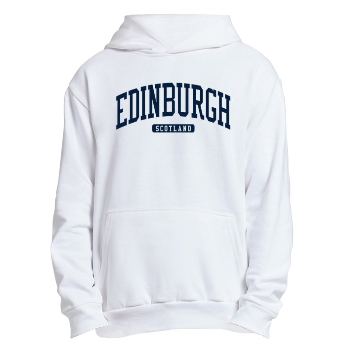 Edinburgh United Kingdom Uk College Style Urban Pullover Hoodie