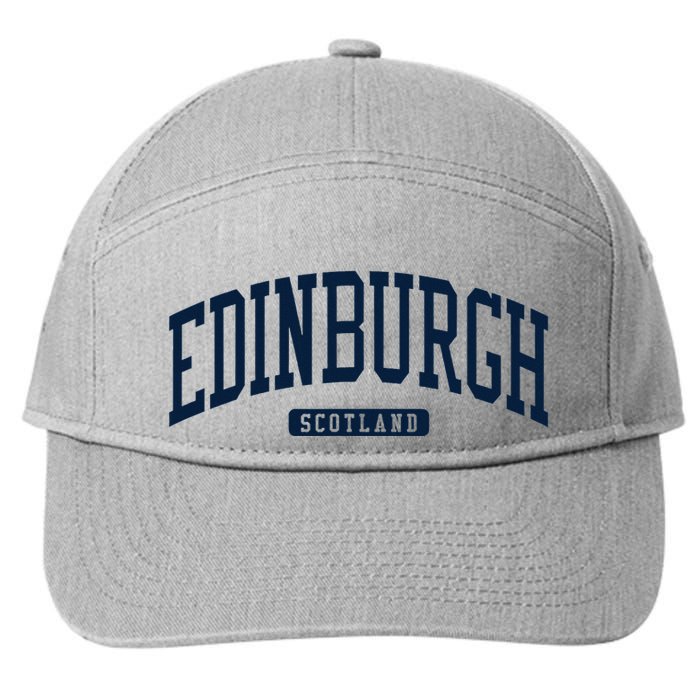 Edinburgh United Kingdom Uk College University Style 7-Panel Snapback Hat