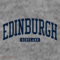 Edinburgh United Kingdom Uk College University Style 7-Panel Snapback Hat