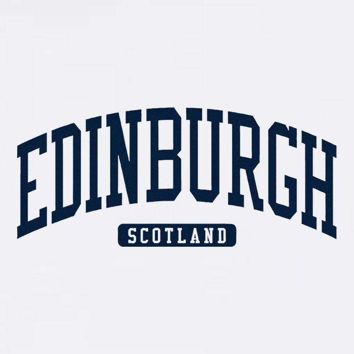 Edinburgh United Kingdom Uk College University Style Cooling Performance Crew T-Shirt