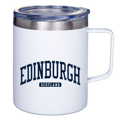 Edinburgh United Kingdom Uk College University Style 12oz Stainless Steel Coffee Mug