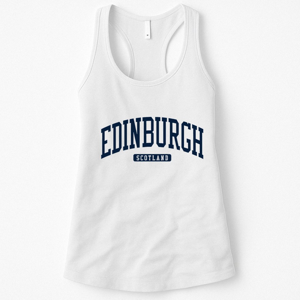 Edinburgh United Kingdom Uk College University Style Womens Tank Top
